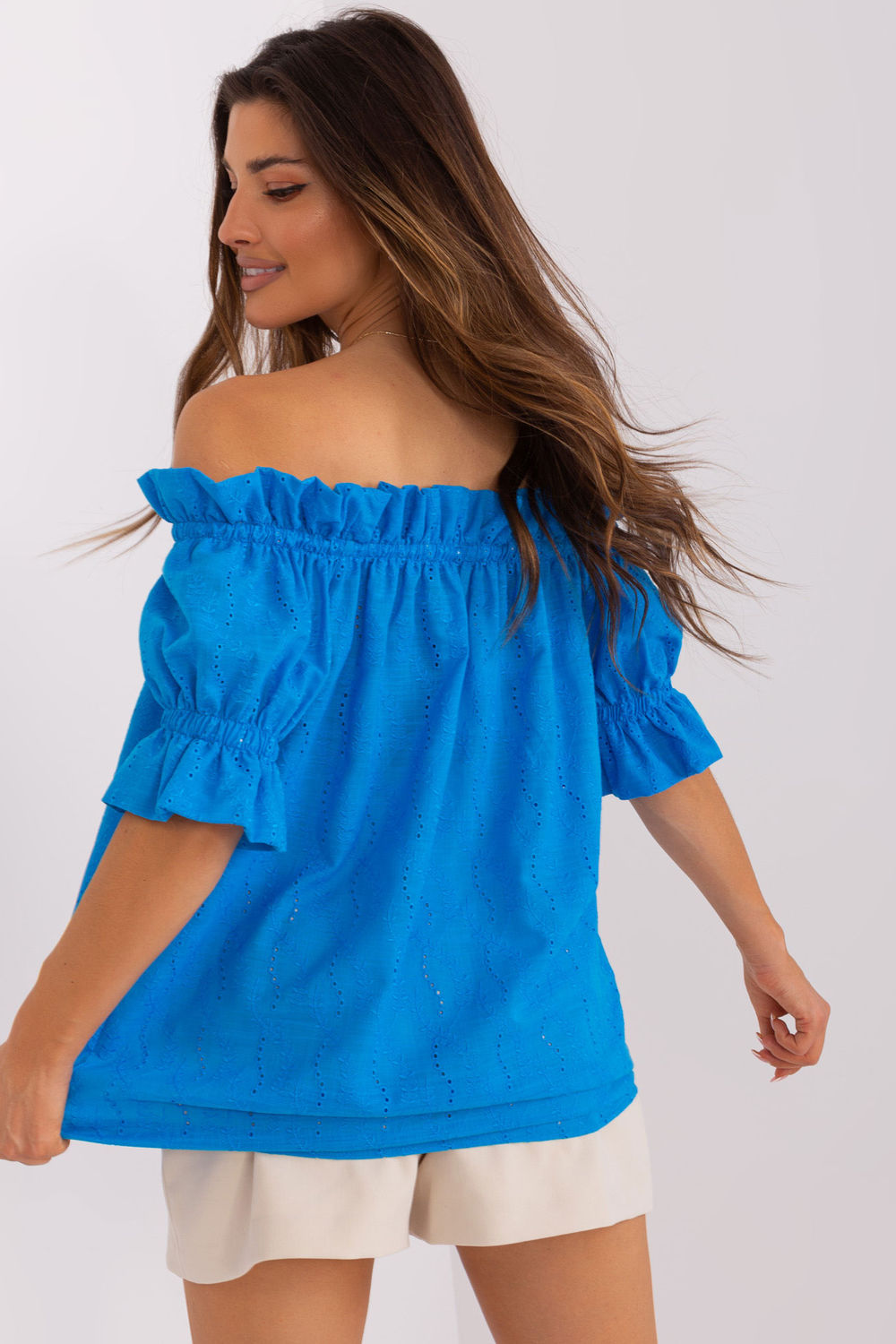 Blouse femme Lakerta Chemisier Chemisier — bleu