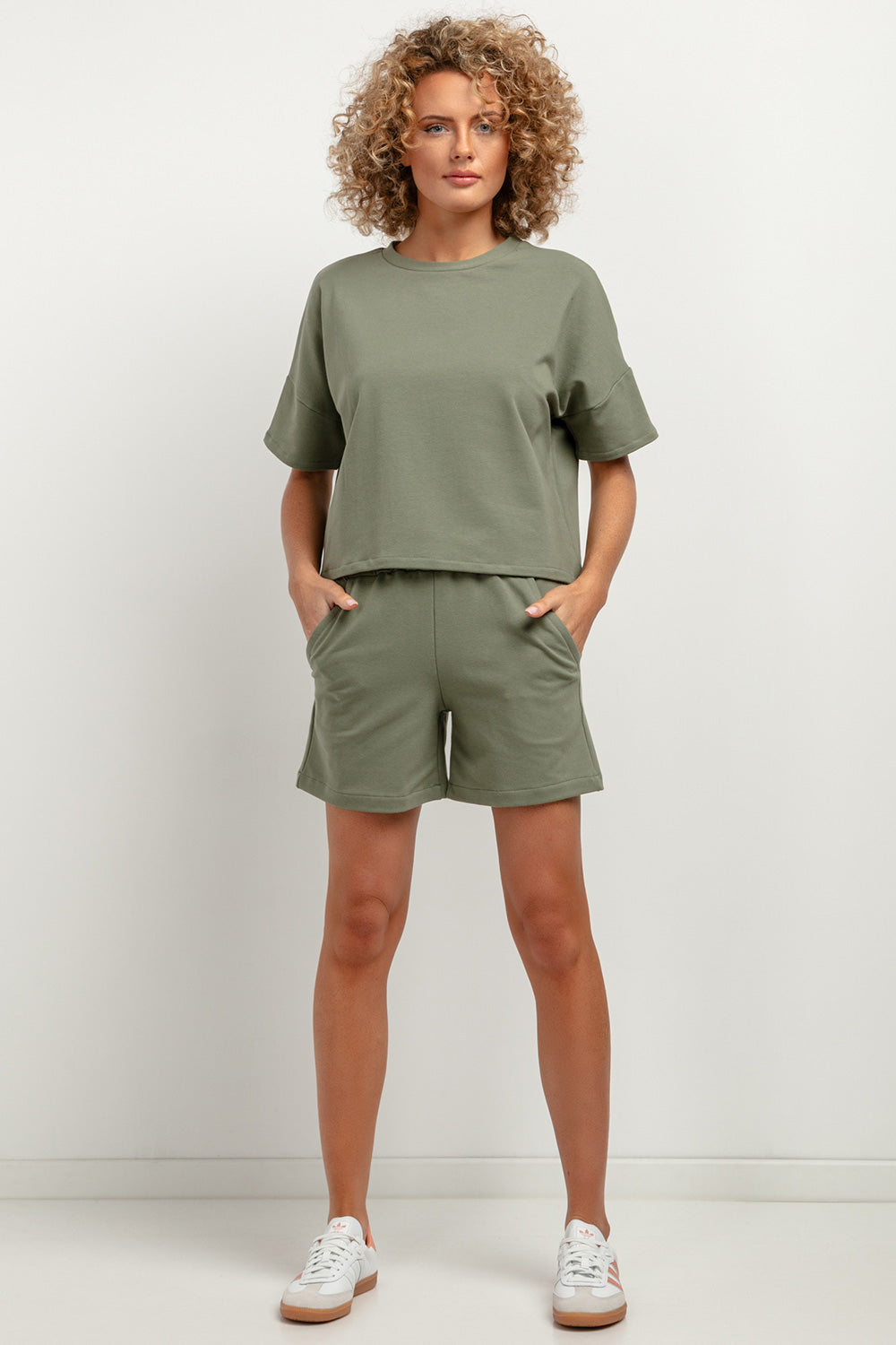 Chaussures à talons femme Tessita Shorts Shorts — vert