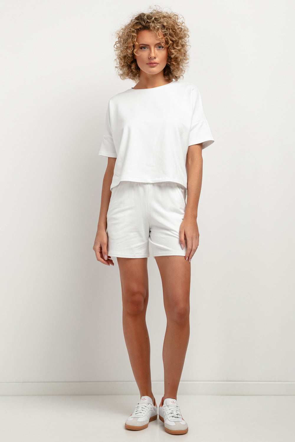 Chaussures à talons femme Tessita Shorts Shorts — blanc