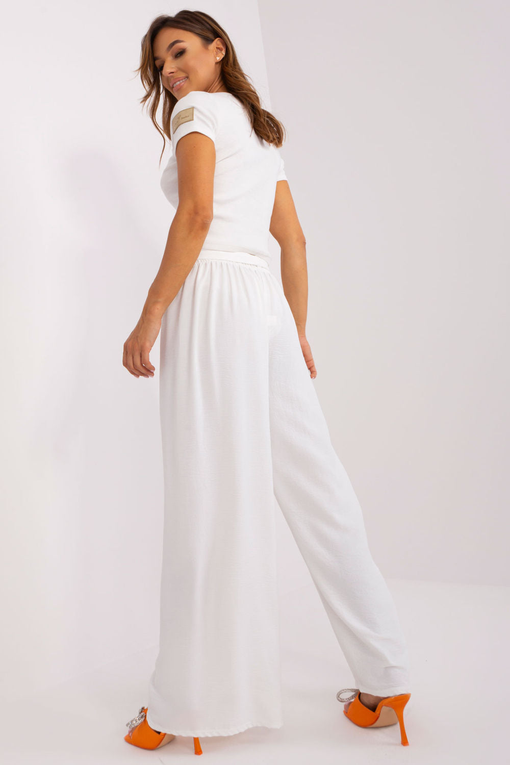 Chaussures à talons femme Och Bella Pantalon Pantalon — beige