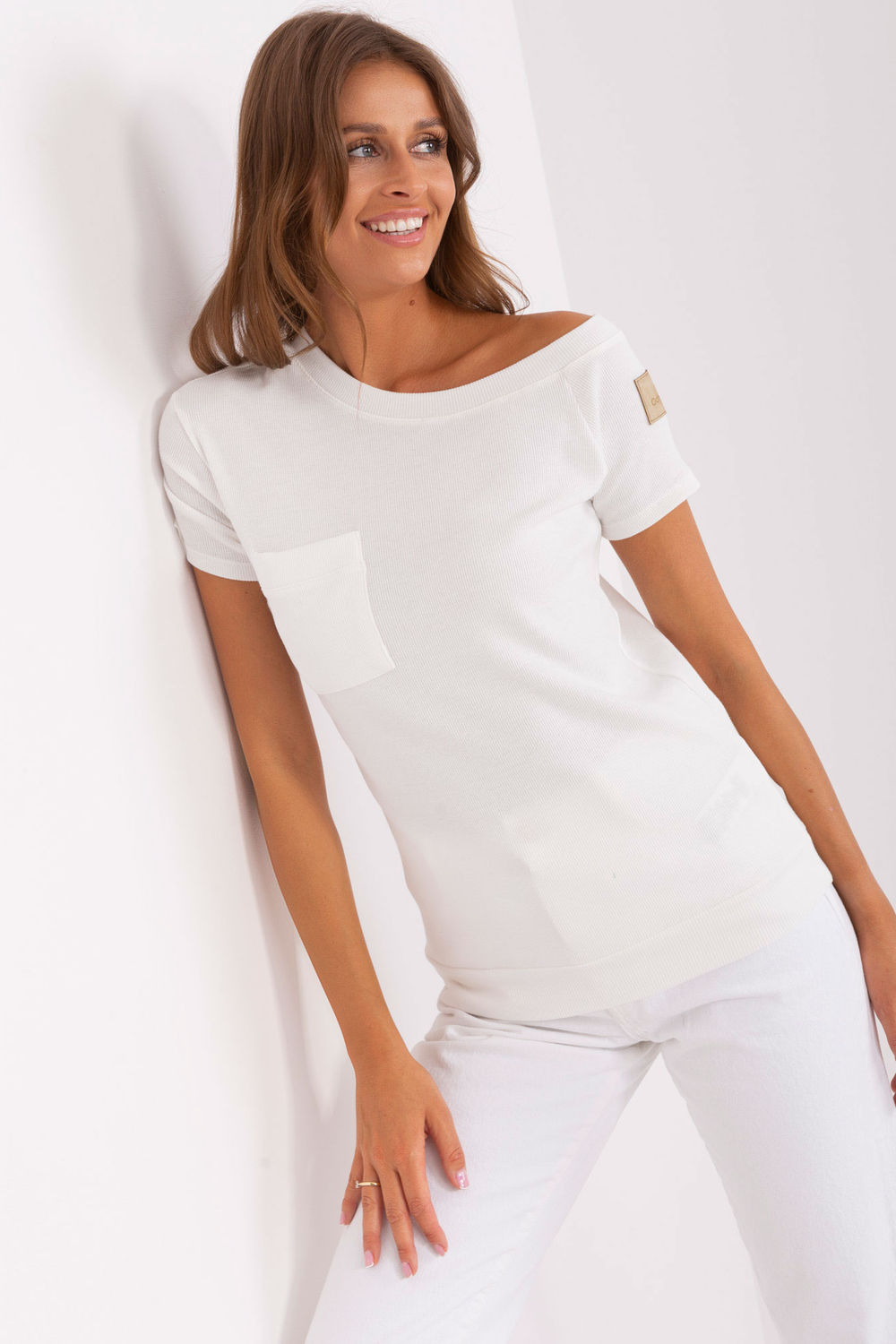 Blouse femme Och Bella Chemisier Chemisier — beige
