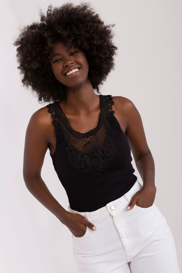 Maillot de bain femme Och Bella Top Top — noir
