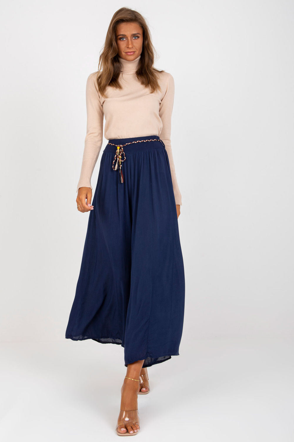 Chaussures à talons femme Och Bella Pantalon Pantalon — bleu marine