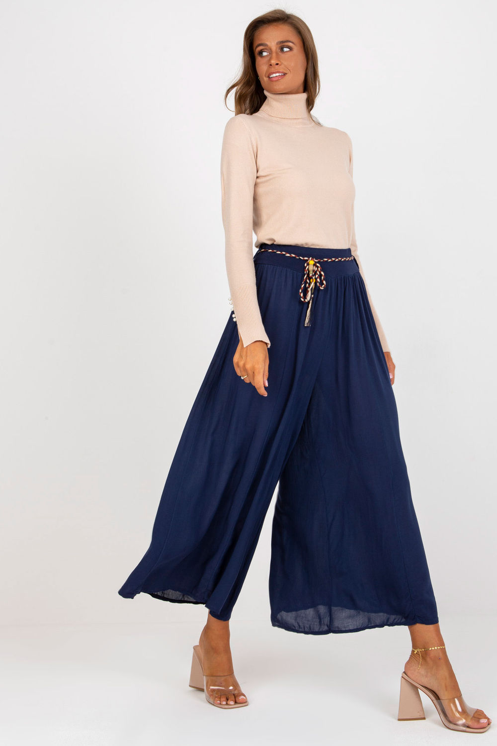 Chaussures à talons femme Och Bella Pantalon Pantalon — bleu marine