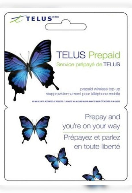 Telus Mobility Prepaid 50 CAD - Telus Key - CANADA