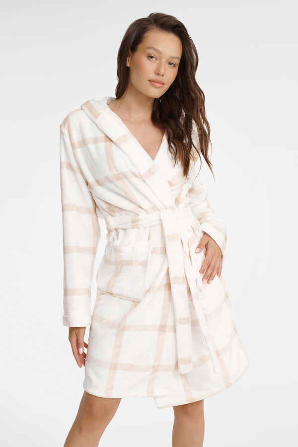 Robe femme Henderson Peignoir Peignoir — beige