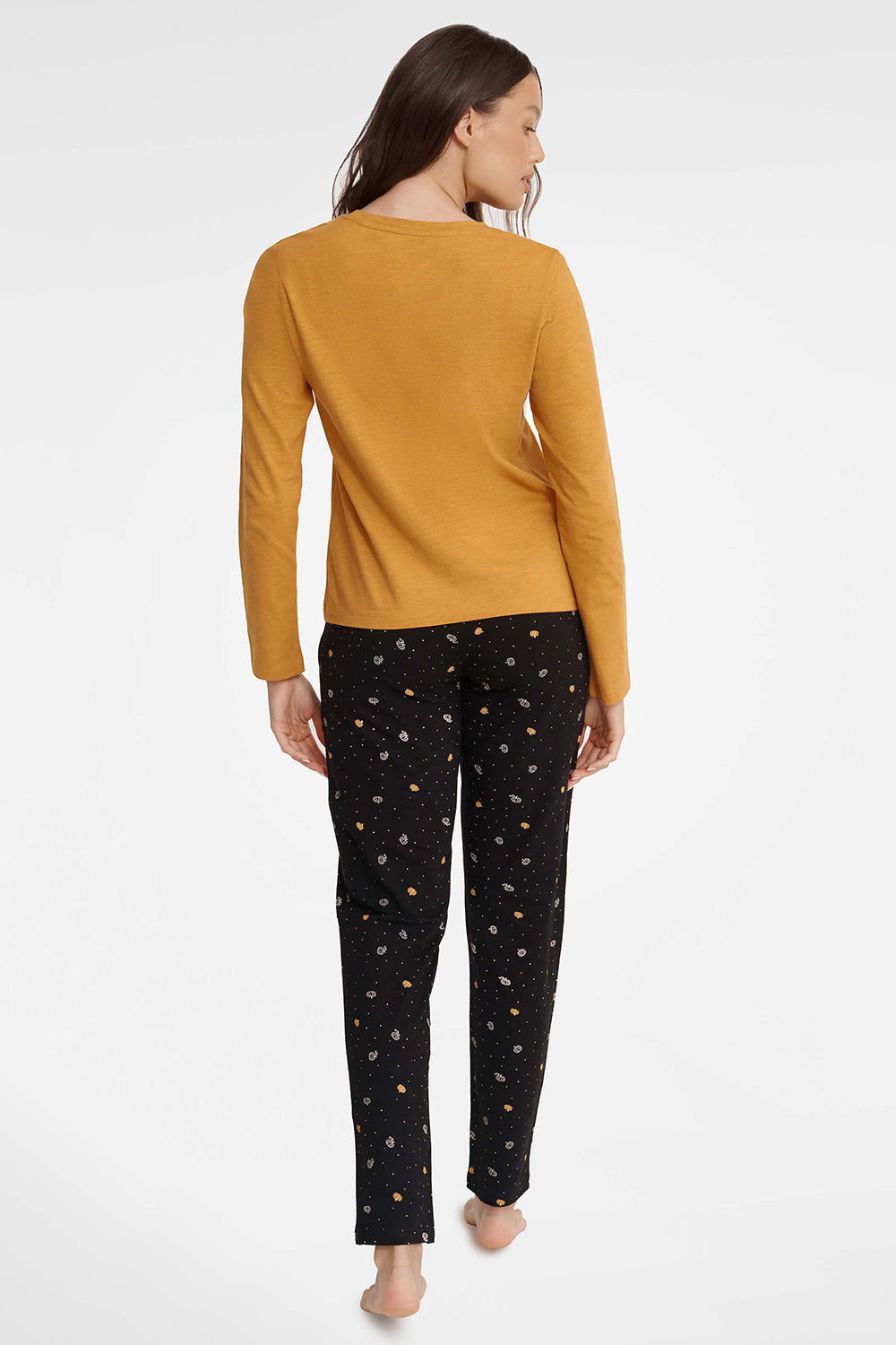 Pyjama femme Henderson — brun
