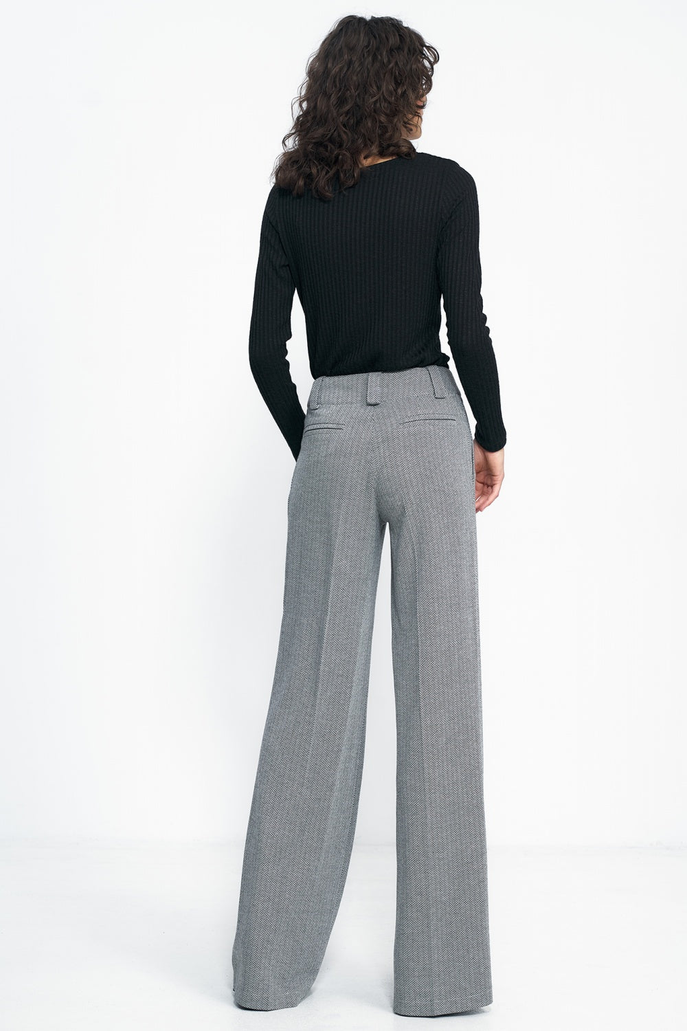 Chaussures à talons femme Nife Pantalon Long Pantalon — noir