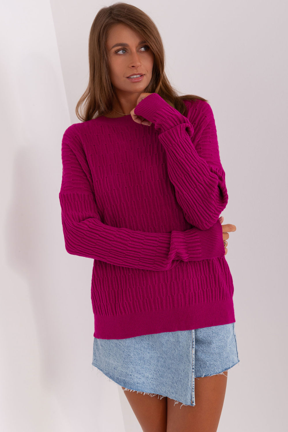 Pull femme AT Chandail Chandail — violet