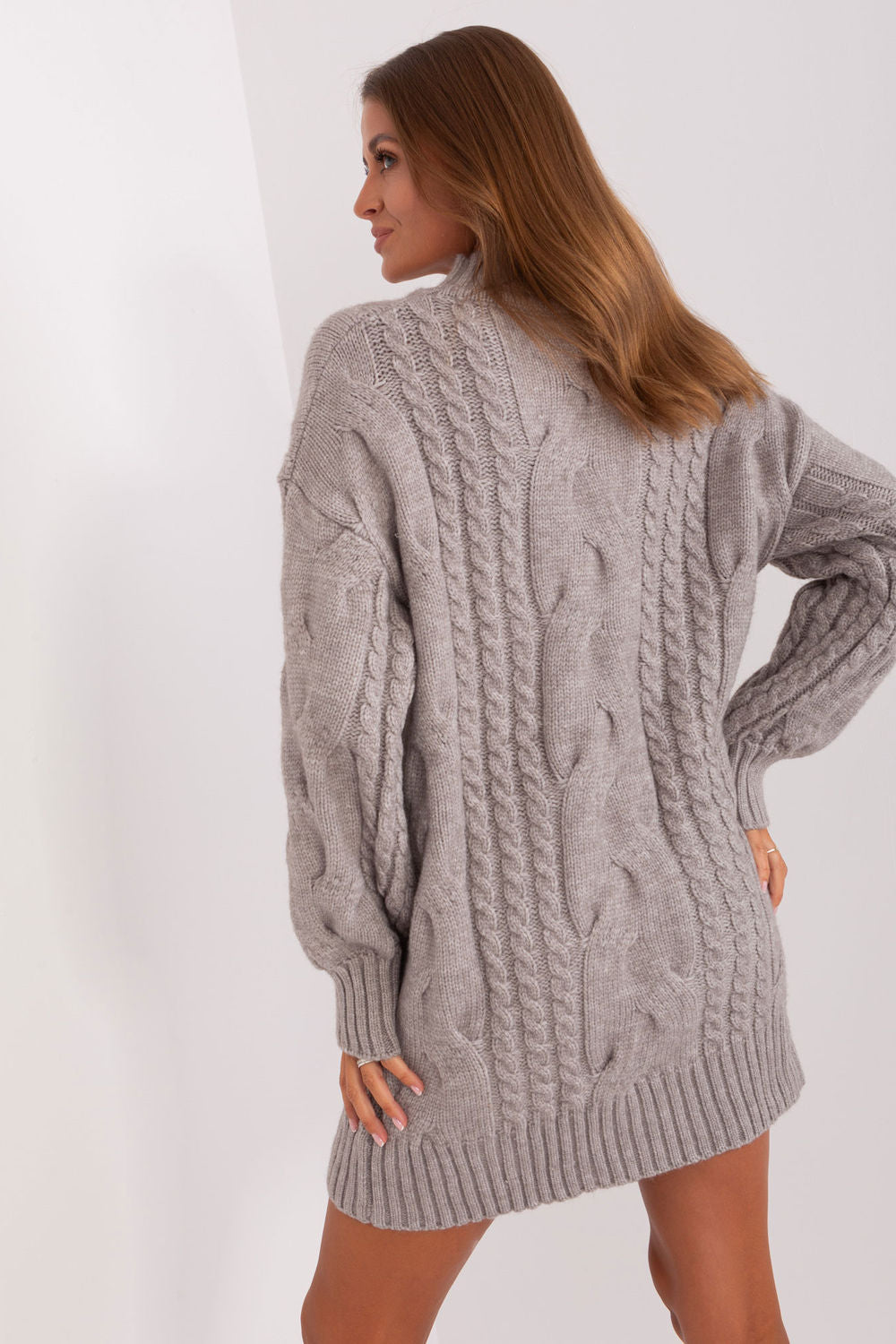 Pull femme AT Chandail Long Chandail — gris