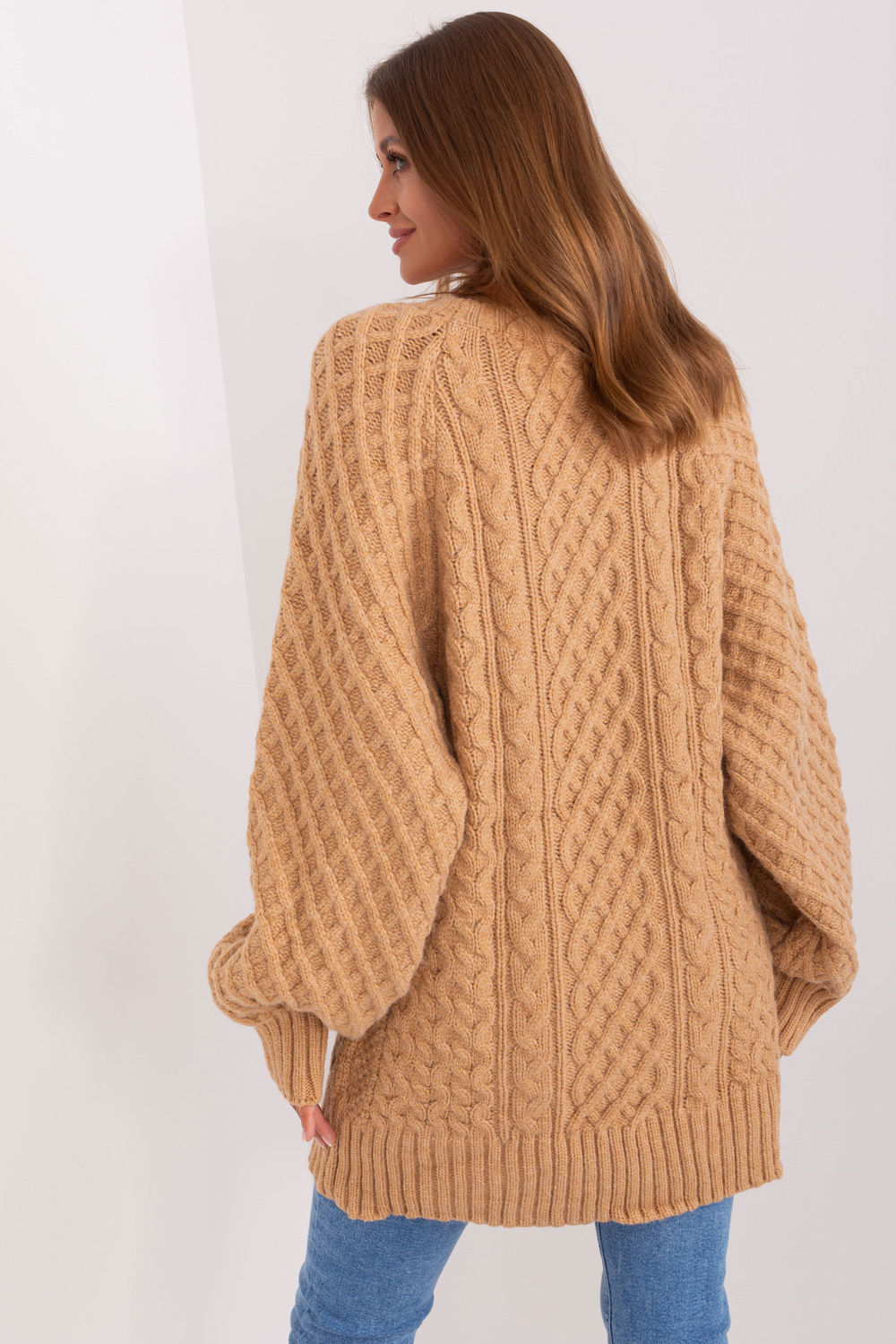 Pull femme AT Chandail Long Chandail — brun