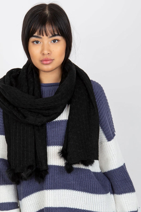 Châle femme AT — noir