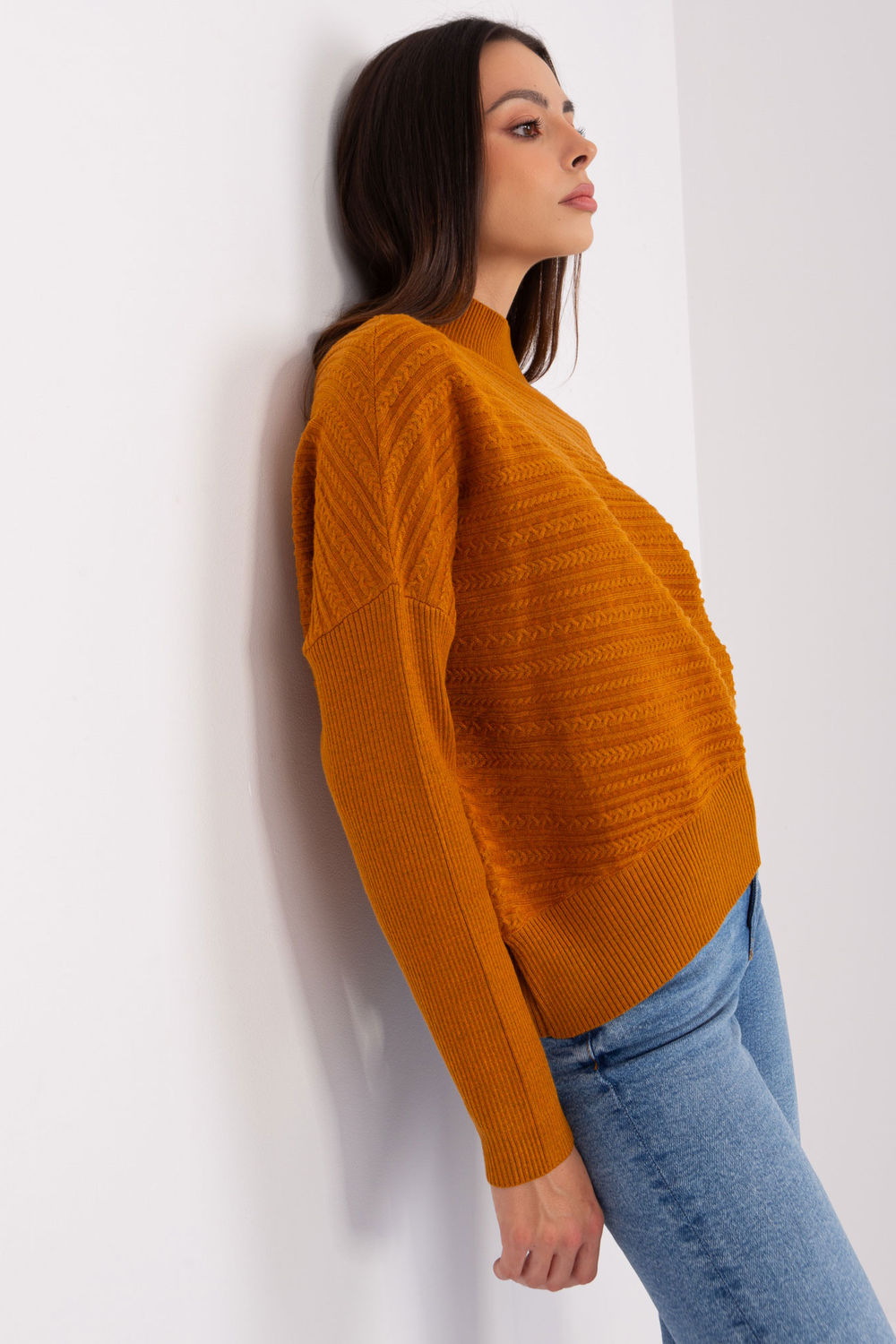 Pull femme AT Chandail Chandail — brun