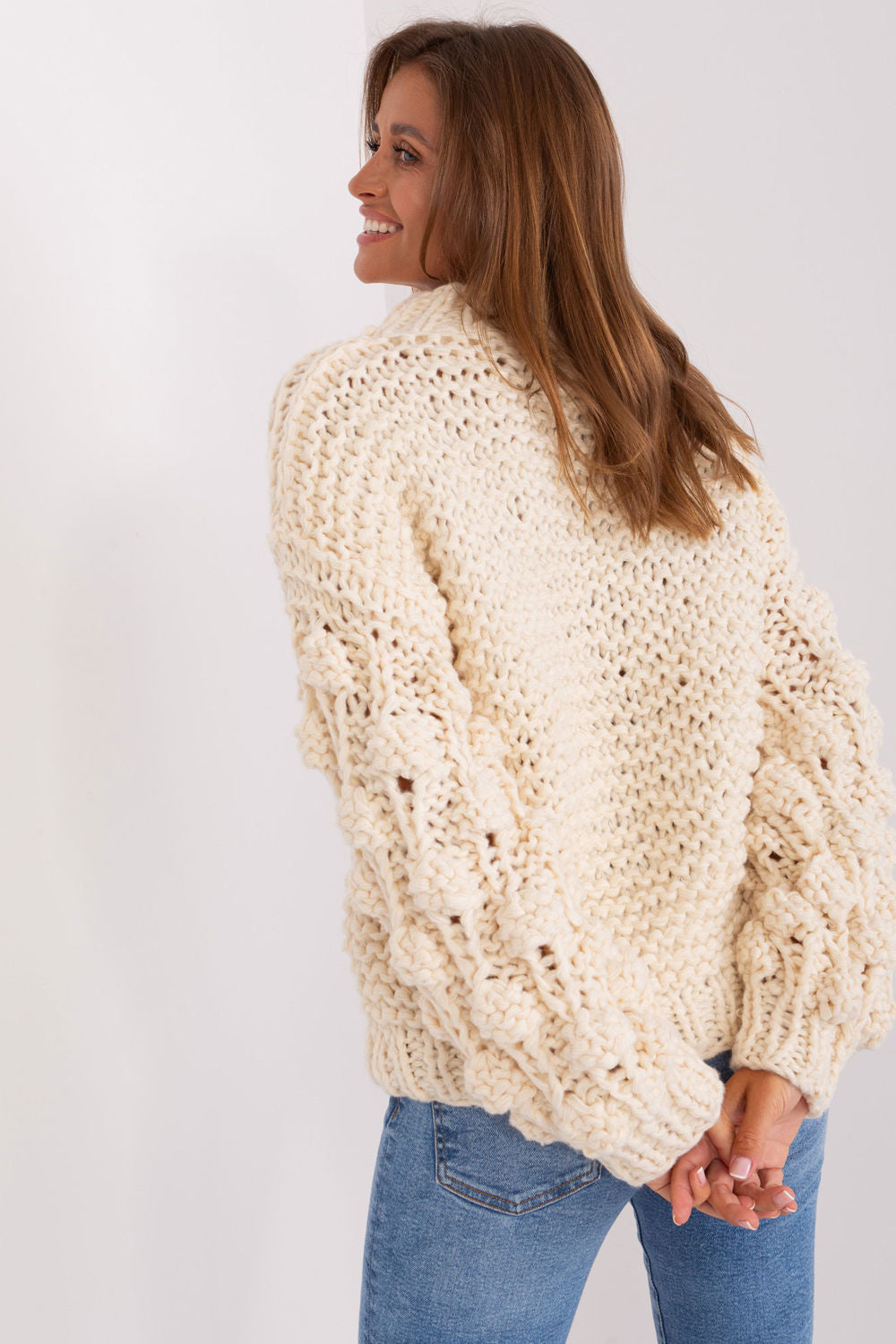 Pull femme AT Chandail Chandail — beige