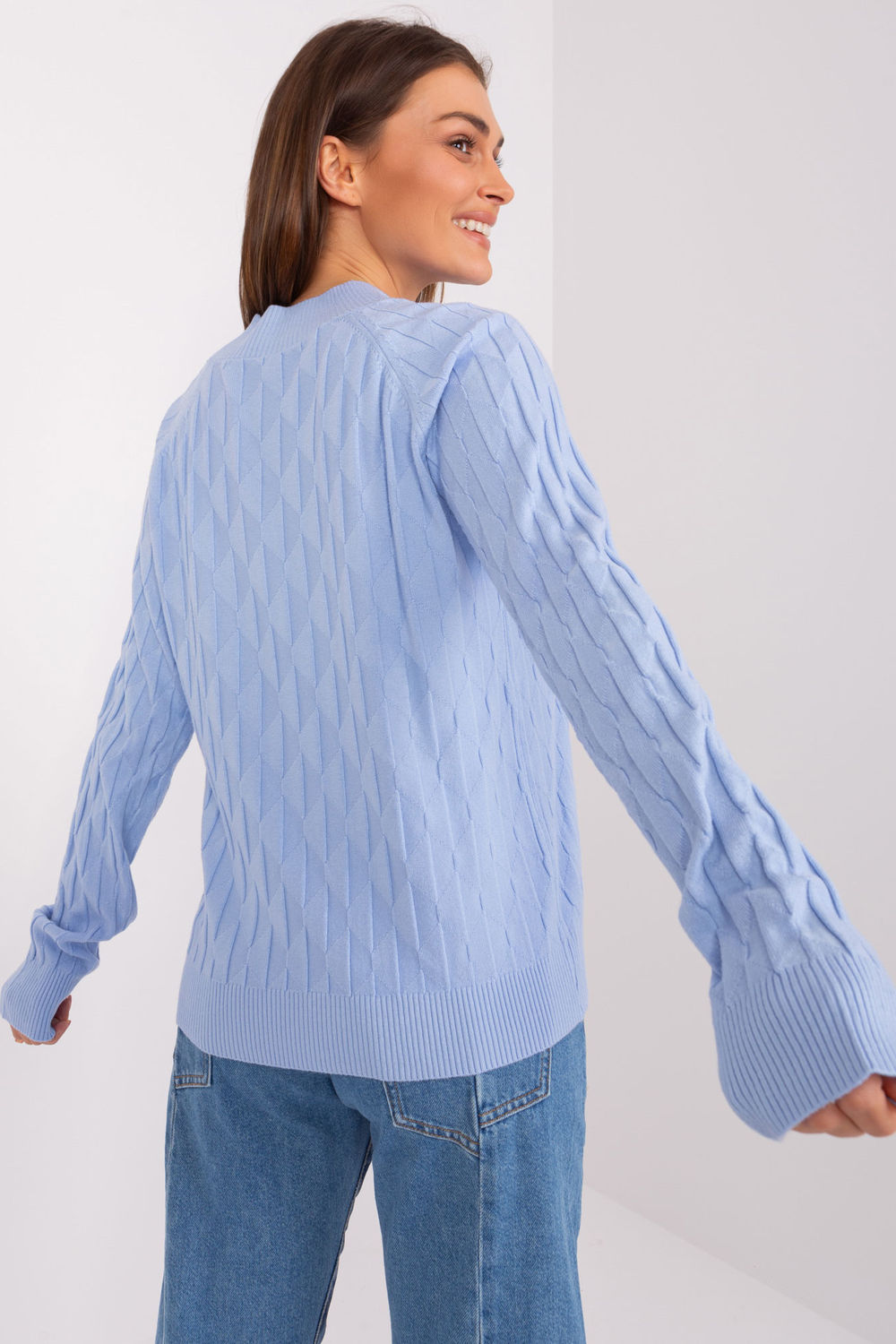 Pull femme AT Chandail Chandail — bleu