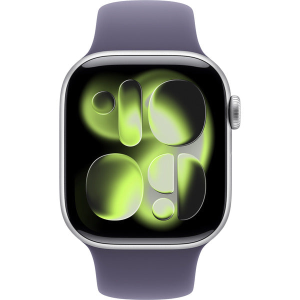 Apple Watch argent, Aluminium, 42 mm, bracelet sport nebelviolett M/L - Apple