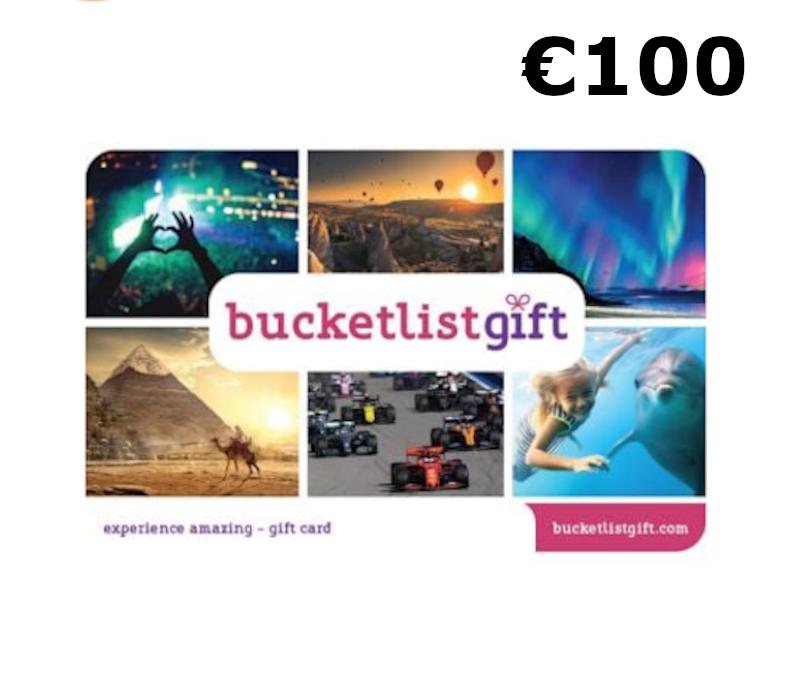 BucketlistGift EUR 100 Gift Card DE