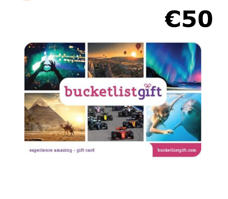 BucketlistGift EUR 50 Gift Card DE