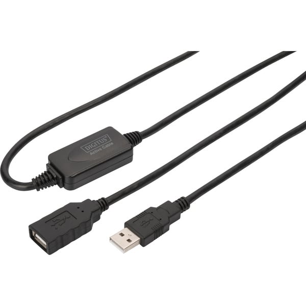 Digitus Aktives USB 2.0 Verlängerungskabel, 15 mètre - Digitus