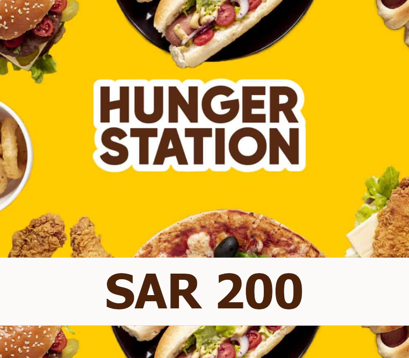 HungerStation 200 SAR Gift Card SA