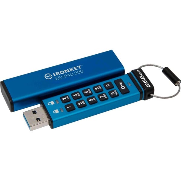 Kingston IronKey Keypad 200 256 GB, USB-Stick - Kingston - vue 2