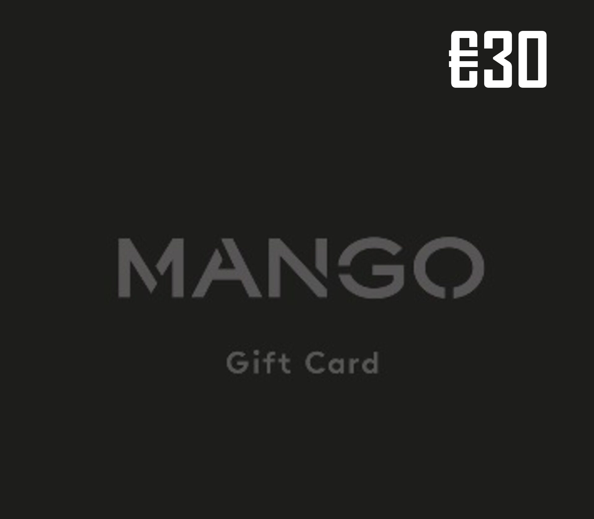 Mango €30 Gift Card GR