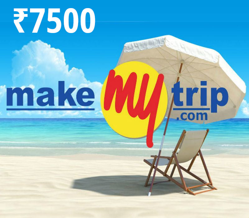 MakeMyTrip ₹7500 Gift Card IN