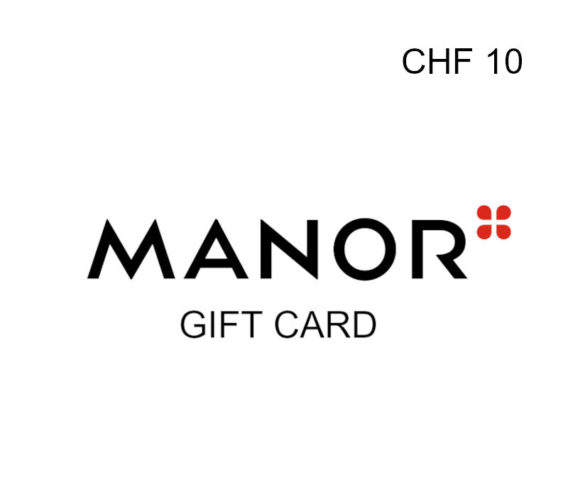 Manor CHF 10 Gift Card CH