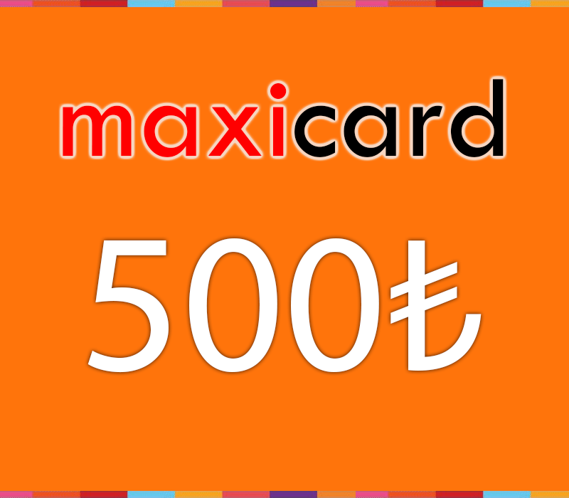 MaxiCard ₺500 Wallet Card TR