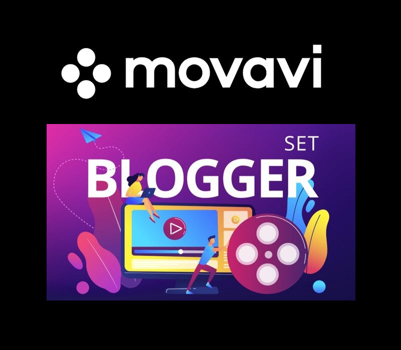 Movavi Video Editor Plus 2021 Effects - Blogger Set