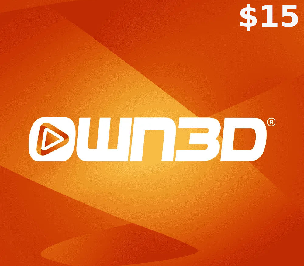 OWN3D.tv $15 Gift Card