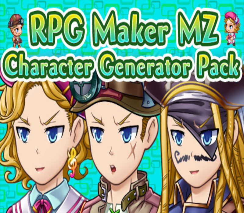 RPG MAKER MZ - Character Generator Pack DLC