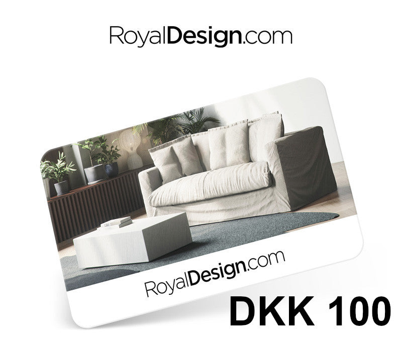 Royal Design 100 DKK Gift Card DK