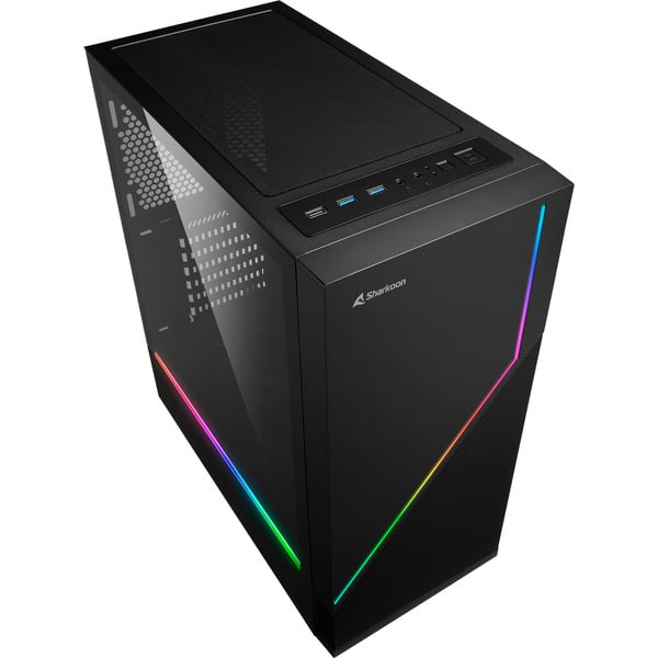 Sharkoon RGB FLOW, Tower-Gehäuse - Sharkoon - vue 3