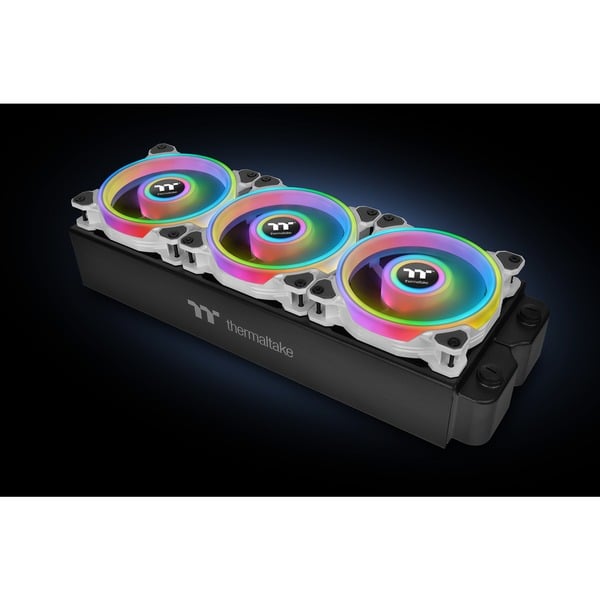 Thermaltake Riing Quad 12 RGB Radiator Fan TT Premium Edition 3 Pack, Gehäuselüfter - Thermaltake - vue 11