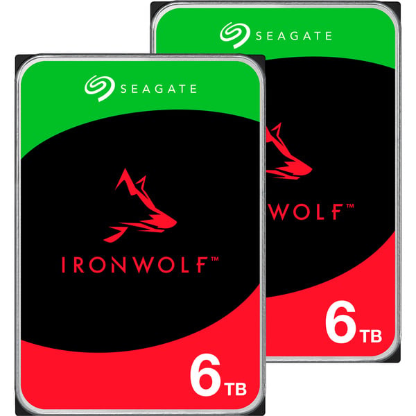 UGREEN DXP2800 + 2x 6 TB Seagate IronWolf HDD Bundle, NAS - UGREEN - vue 4