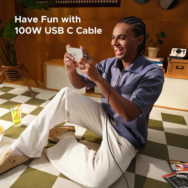 (€ 9,91 / 1 m) UGREEN Uno USB-C auf USB-C câble (100W) - UGREEN - vue 8