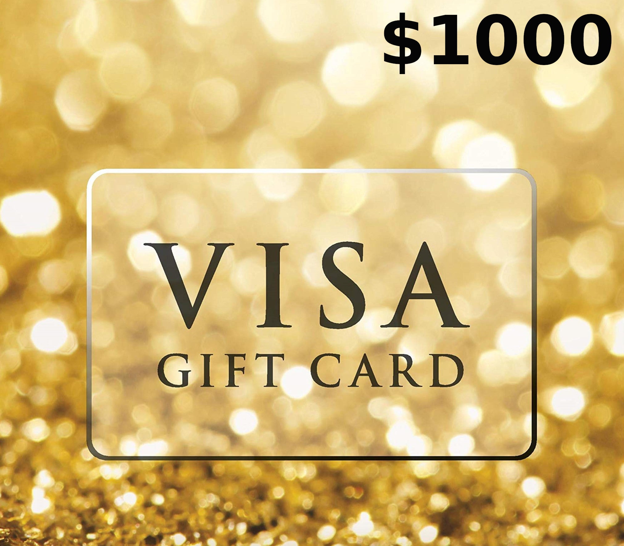 Visa Gift Card $1000