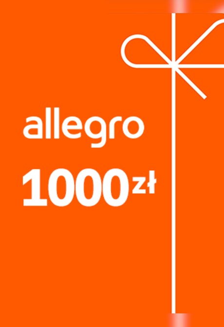 Allegro Gift Card 1000 PLN - Allegro Key - POLAND