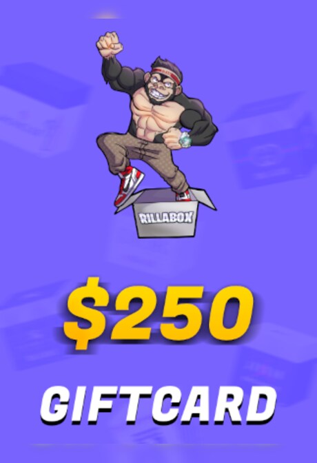 RillaBox Gift Card 250 USD - RillaBox Key - GLOBAL