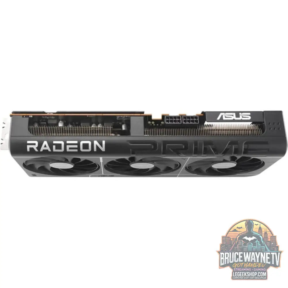 ASUS Radeon RX 9070 GRE PRIME OC, carte graphique gris, RDNA4, GDDR6, 2x DisplayPort, 2x HDMI - ASUS - vue 6
