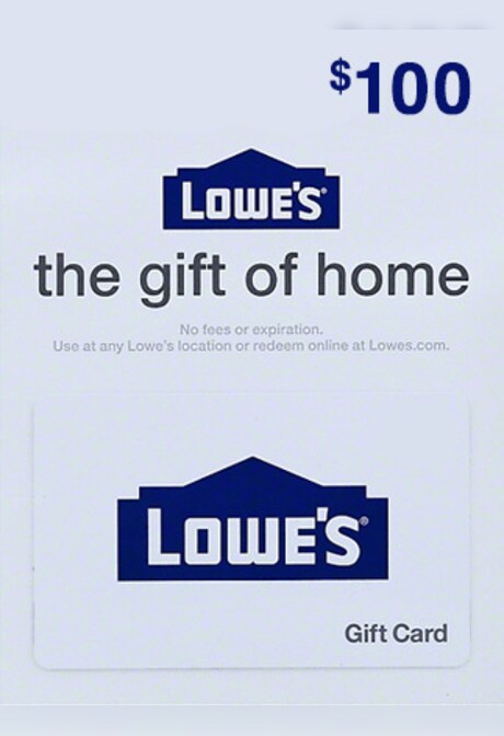 Lowe's 100 USD - Lowe's Key - UNITED STATES