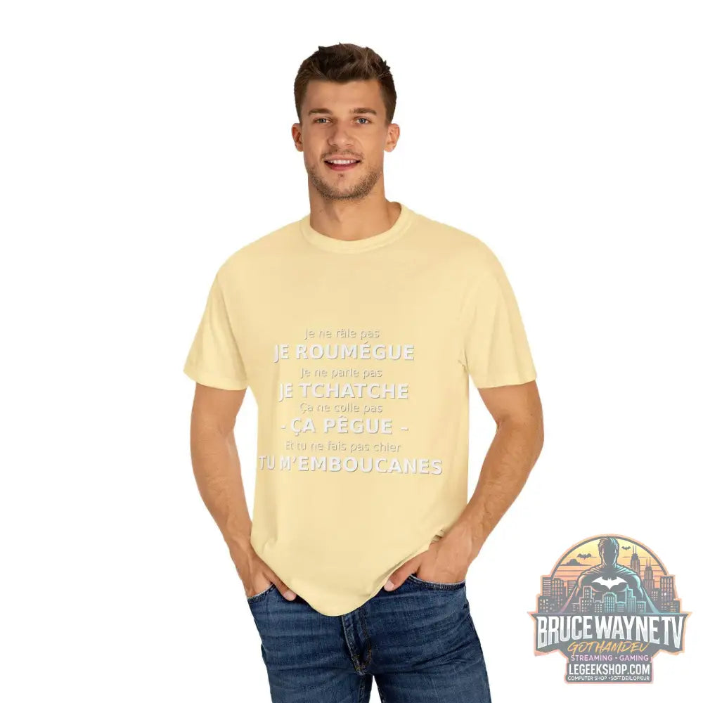 🎮 T-shirt Unisexe Citations Humoristiques Françaises 🎮 - Legeekshop