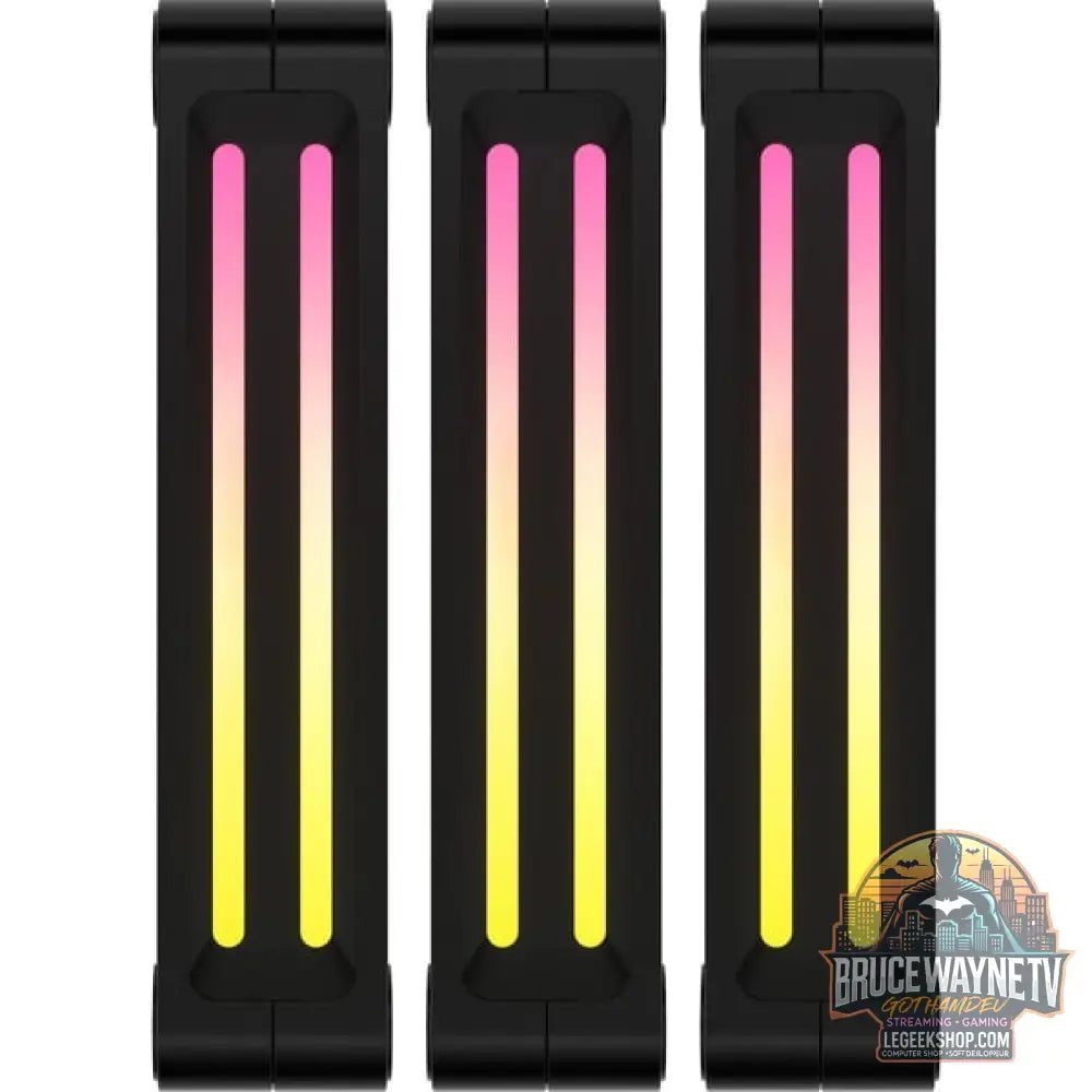 Corsair iCUE LINK QX120 RGB 120-mm-PWM-Lüfter, Gehäuselüfter - Corsair - vue 13