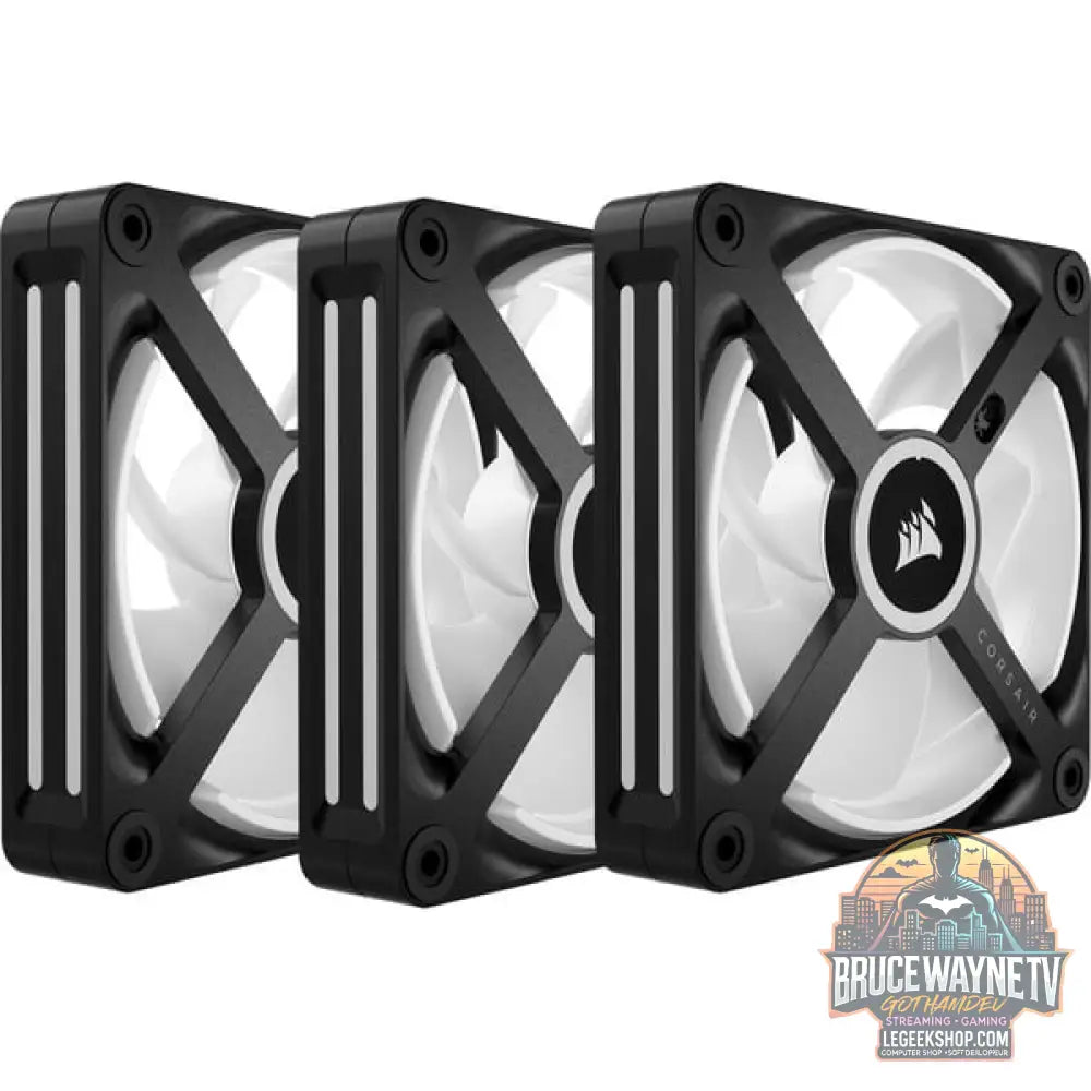Corsair iCUE LINK QX120 RGB 120-mm-PWM-Lüfter, Gehäuselüfter - Corsair - vue 8