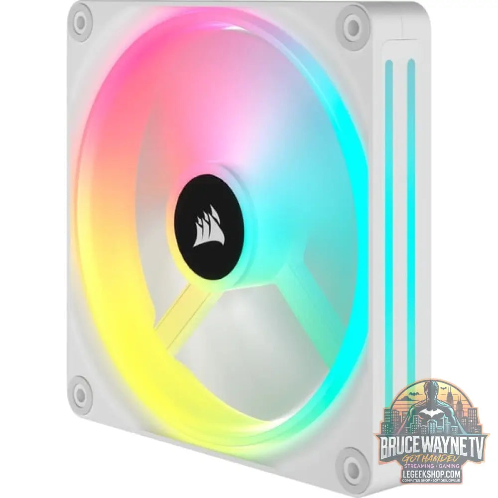 Corsair iCUE LINK QX140 RGB 140-mm-PWM-Lüfter, Gehäuselüfter - Corsair - vue 5
