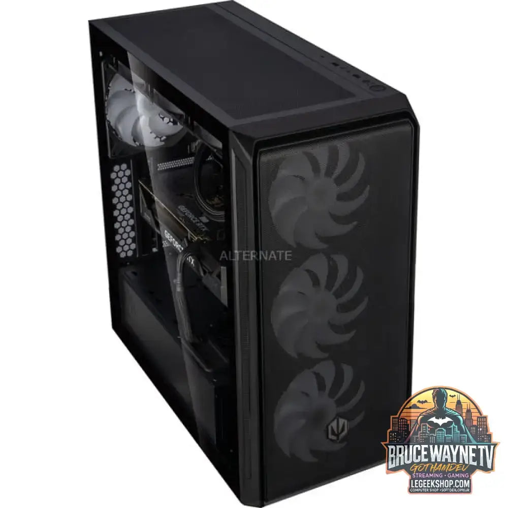 Custom PC Series • Red Hero Elements Gaming-PC — vue 9