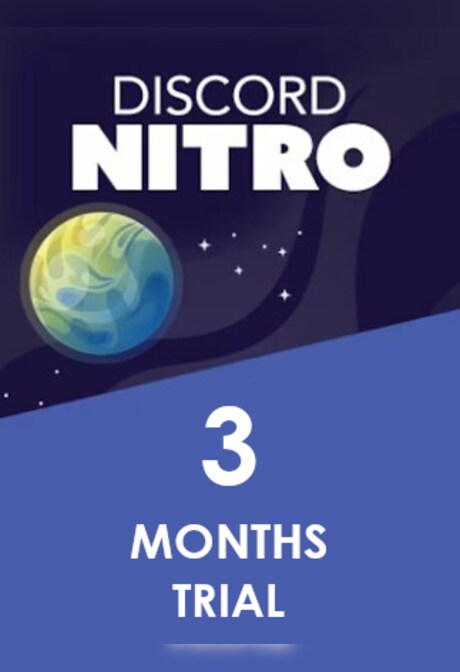 Discord Nitro Trial 3 Months - Discord Key - GLOBAL