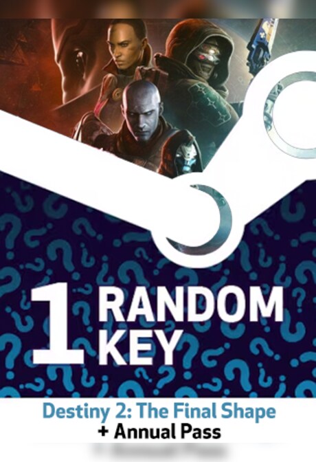 Try To Get Destiny 2: The Final Shape + Annual Pass – Random 1 Key (PC) - Steam Key - GLOBAL