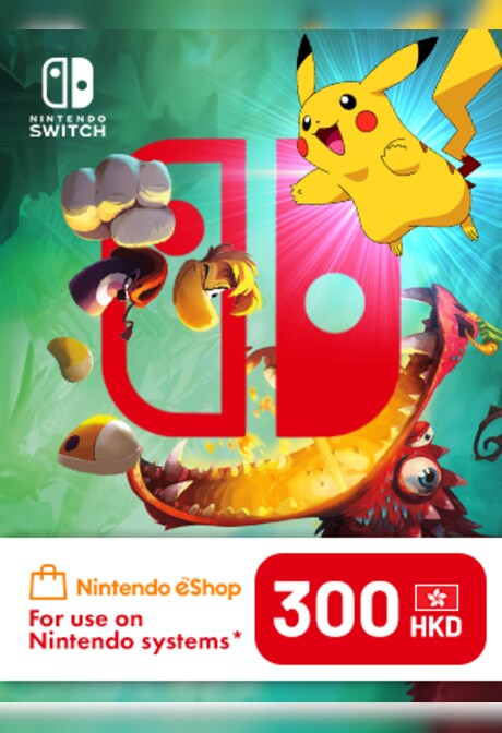 Nintendo eShop Card 300 HKD - Nintendo eShop Key - HONG KONG